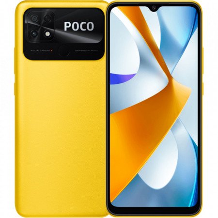 XIAOMI Poco C40 Dual Sim Fizic 64GB LTE 4G Galben Global Version 4GB RAM