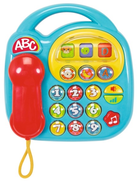 ABC TELEFON BEBE ALBASTRU - Img 2