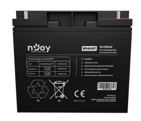 ACUMULATOR NJOY GP1812CF 12V - Img 8