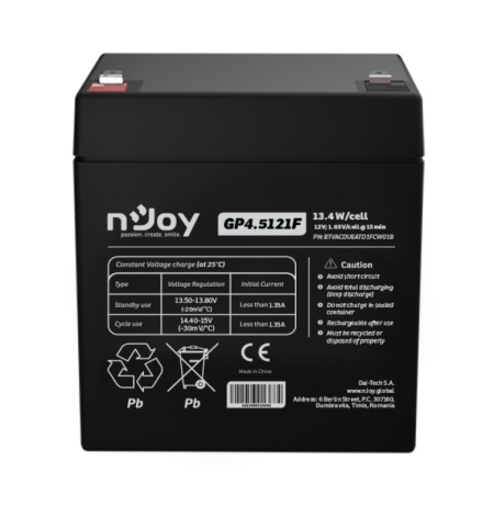 ACUMULATOR NJOY GP4.5121F 12V - Img 3