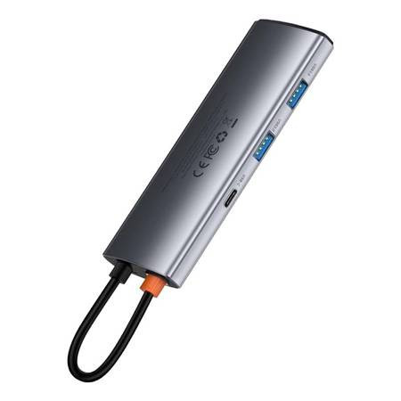 Adaptor Hub Baseus 7in1 USB-C la 2x USB 3.0 + HDMI + USB-C PD - Img 6