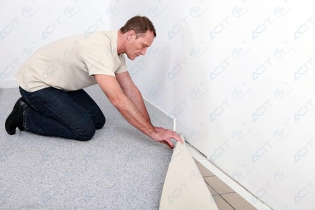 Bandă Dublu Adezivă Detașabilă Profesională ACIT 50 mm x 50 m (164 ft), Armată cu Plasă Textilă, Aderență Diferențiată, Compatibilă cu Încălzirea în Pardoseală, Producție Italia - Img 6
