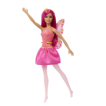 BARBIE PAPUSA BARBIE ZANA CU PAR SI TINUTA ROZ - Img 2