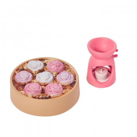 BARBIE SET DE JOACA CU ACCESORII PAPUSA BARBIE O ZI LA SPA - Img 3