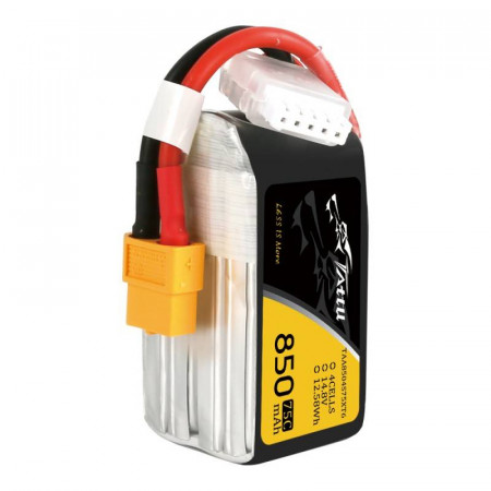 Baterie Tattu 850mAh 14.8V 75C 4S1P XT60 - Img 4
