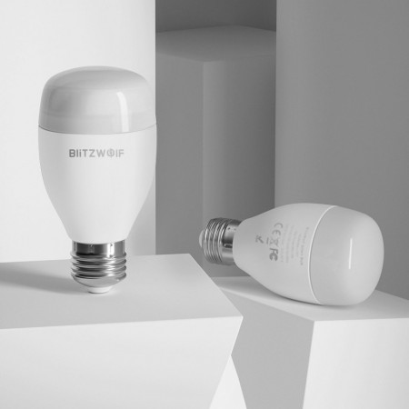 Bec inteligent Blitzwolf Wi-Fi Smart Bulb E27 RGB - Img 3