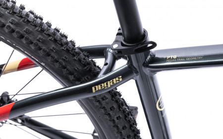 Bicicleta MTB Pegas DRUMET PRO M 29'' GRI CARBON - Img 6