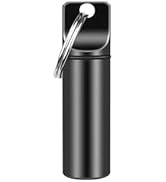 Breloc din aluminiu tip cutie pentru pastile, Typec, negru - Img 2