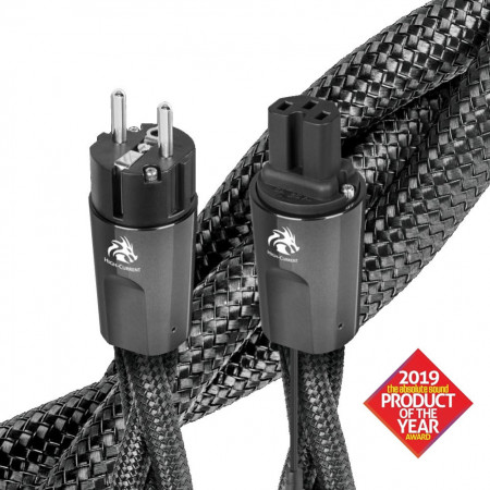 Cablu alimentare Audioquest DRAGON C15 High Current, DBS Carbon,1.5m