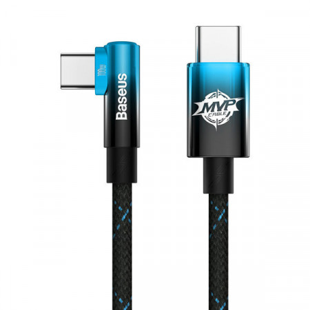 Cablu Baseus Power Delivery USB Type C / USB Type C 1 m 100W 5A albastru (CAVP000620)