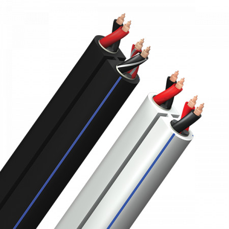 Cablu boxe bulk Audioquest Rocket 22, NEGRU, vanzare la metru, ROCK22164B - rola de 50m