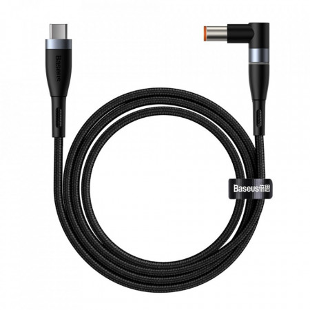 Cablu incarcare, magnetic Baseus Zinc pentru laptop Lenovo USB de tip C la port rotund DC (7,9 x 5,5mm) 100W 2m negru (CATXC-Y01)