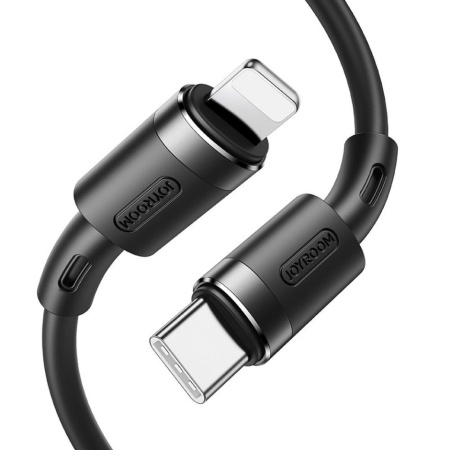 Cablu pentru incarcare si transfer de date Joyroom S-1830N9, 2x USB Type-C, PD 60W, 1.8m, Negru - Img 4