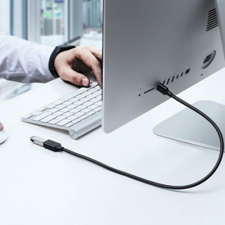 Cablu prelungitor Ugreen USB 3.0 (femă) - adaptor USB 3.0 (mascul) 1m negru (10368) - Img 7