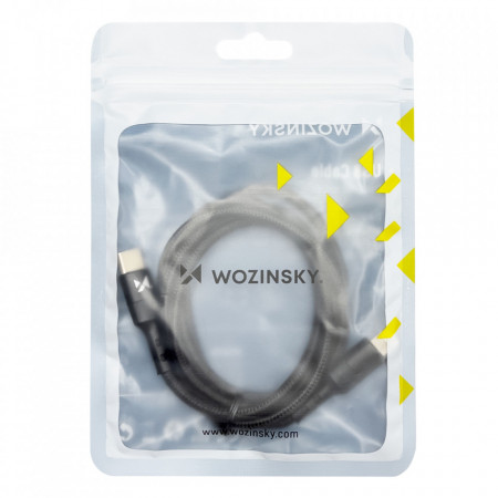 Cablu Wozinsky USB Tip C - USB Tip C Power Delivery 18W 1m negru (WUC-PD-CC1B) - Img 4