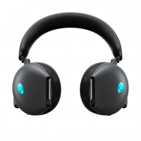 Casti cu microfon Dell Alienware AW920H Tri-Mode Wireless, Lunar Light