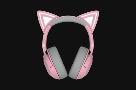 Casti Gaming Razer Kraken Kitty Edition V2 BT Quartz - Img 8