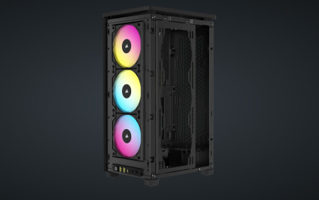 CR iCUE 2000D AIRFLOW RGB MINI-ITX BK - Img 2