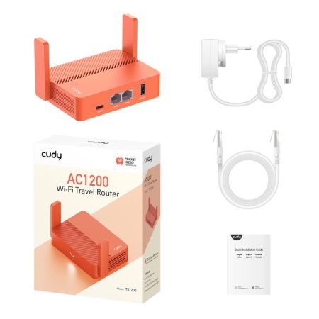 CUDY AC1200 Wireless Mini VPN Router USB - Img 4