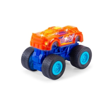 DICKIE MASINA DE TEREN BEAT CRUSHER CU LUMINI SI SUNETE 17CM - Img 3