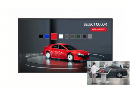 Display Profesional interactiv LED LG 27" 27TNF3K, Full HD, Touch Open Frame