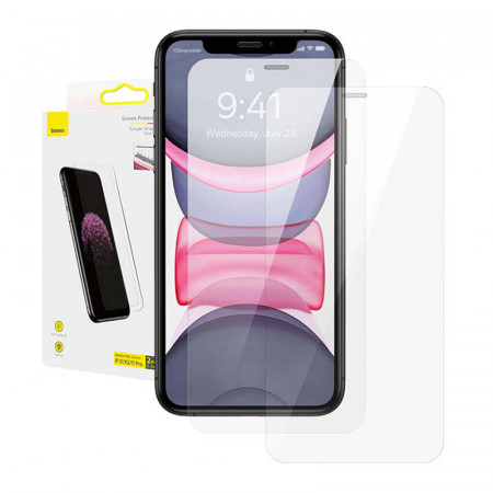 Folie Din Sticla Securizata Baseus De Mm Pachet De Buc Pentru Iphone X Xs Pro Inci