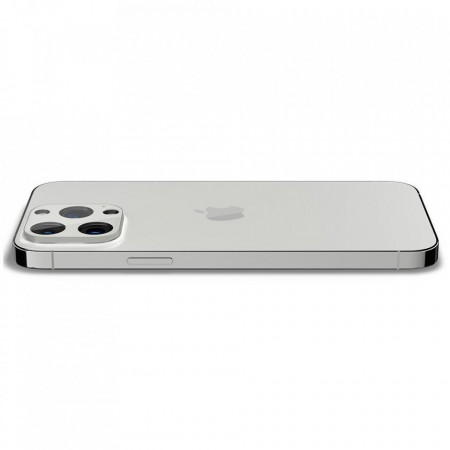 Folie protectie camera SPIGEN OPTIK.TR CAMERA PROTECTOR 2-PACK IPHONE 13 Pro / 13 Pro Max Silver - Img 4
