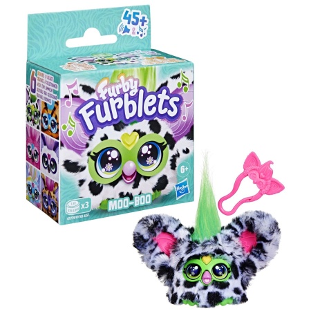FURBY FURBLETS JUCARIE INTERACTIVA MOO-BOO - Img 3