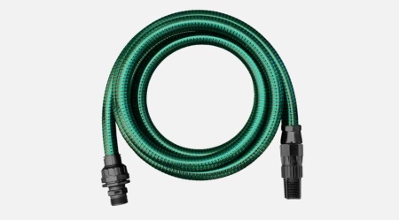 Furtun de absorbție apă cu spirală PVC FITT Aspirflex, echipat complet cu racorduri din plastic și sorb cu filtru, pentru hidrofoare și pompe de apă - Img 3