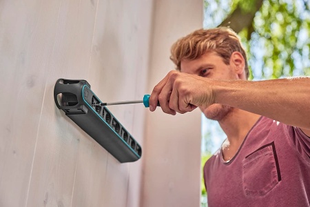 Gardena Combisystem Tool Strip Flex, holder (dark grey/turquoise) - Img 4