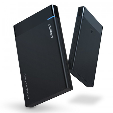 Hard disk extern Ugreen Carcasa SSD HDD SATA 2,5 "USB 3.2 Gen 1 (5 Gbps) micro USB SuperSpeed + cablu negru (US221 30848) - Img 6
