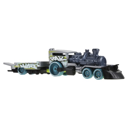 HOT WHEELS TRACK FLEET CAMION FLOTA NITRO RAIL SCARA 1 LA 64 - Img 3