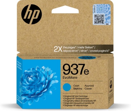 HP 4S6W6NE 937e INK CYAN - Img 2