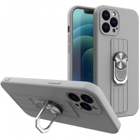 Husa Capac Spate Cu Inel Argintiu APPLE Iphone 12 Pro Max