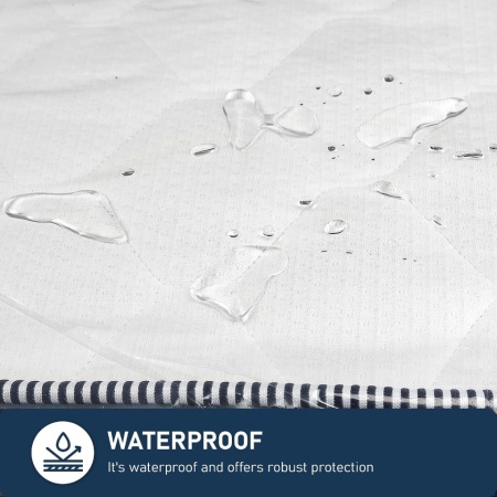 Husă de Protecție pentru Saltea Copii, Dimensiune 70x140 cm, Grosime 100 Micronilor, Polietilenă Impermeabilă și Reutilizabilă, Transparentă - Img 4