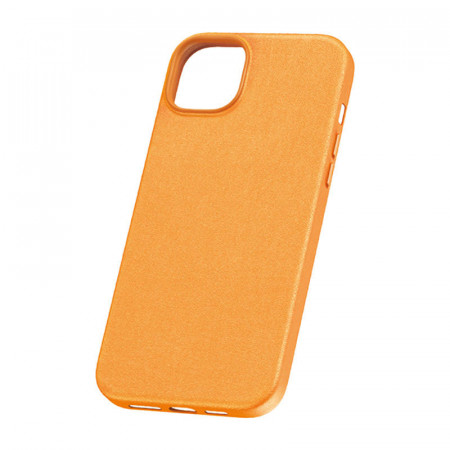 Husa pentru telefon pentru iPhone 15 ProMax Series Baseus Fauxther (portocaliu) - Img 2