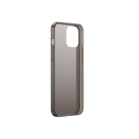 Husa Premium Baseus Cu Spate Sticla Matta Si Rama Din Silicon Pentru iPhone 12 Mini Negru - Img 4
