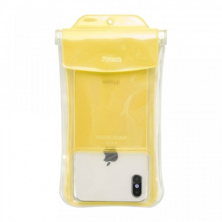 Husa protectoare telefon Baseus Safe Airbag Waterproof , galben
