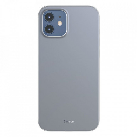 Husa telefon Baseus Wing Case Ultrathin iPhone 12 mini White (WIAPIPH54N-02)