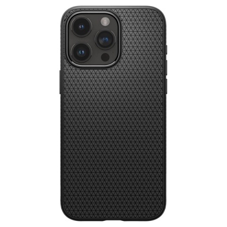 Husa telefon Spigen LIQUID AIR IPHONE 15 PRO NEGRU MAT - Img 6