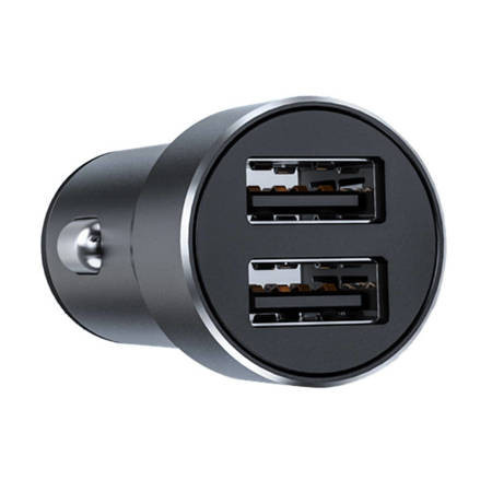 Incarcator auto Vipfan C10, 2x USB, 2,4 A (negru) - Img 2