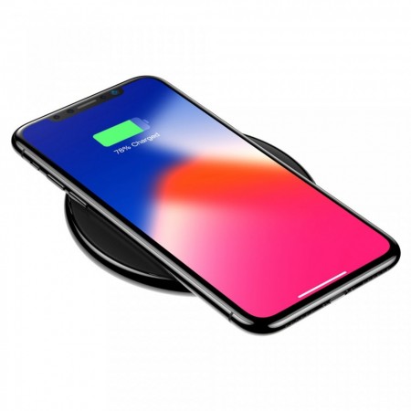 INCARCATOR TELEFON WIRELESS, BASEUS IX ELEGANT, NEGRU - Img 6