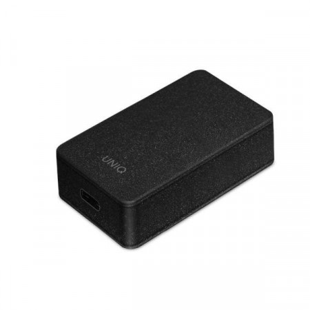 Incarcator UNIQ Versa Slim 18W + cablu USB-C la USB-C - negru - Img 2