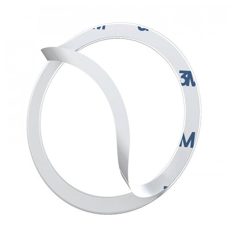 Inel magnetic Baseus Halo pentru telefoane, MagSafe (argintiu) - Img 4