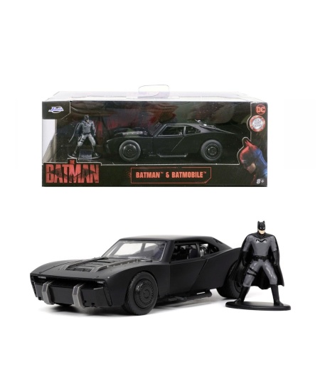 JADA BATMAN MASINUTA METALICA BATMOBILE 2022 SCARA 1 LA 32 - Img 3