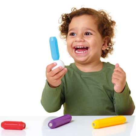 Joc magnetic Smart Max - My First Builder Set, Primul meu set de constructor, 20 piese - Img 6
