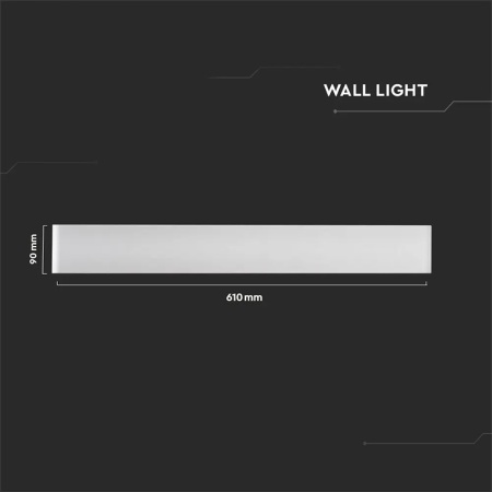 LAMPA LED 20W IP44 3000K ALB CALD - ALB - Img 5