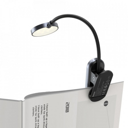 Lampa mini pentru citit, Baseus, gray (DGRAD-0G) - Img 3