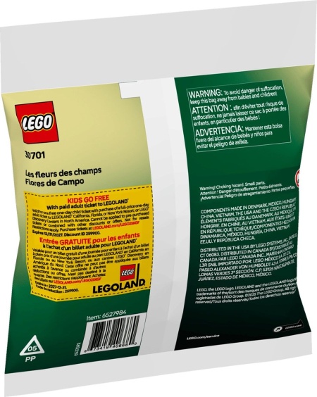 LEGO BOTANICALS FLORI DE CAMP 30701 - Img 3