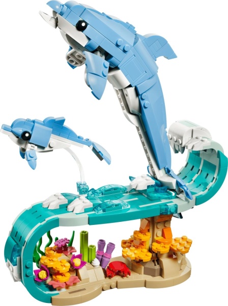 LEGO CREATOR ANIMALE MARINE DELFINI SUPERBI 31385 - Img 3